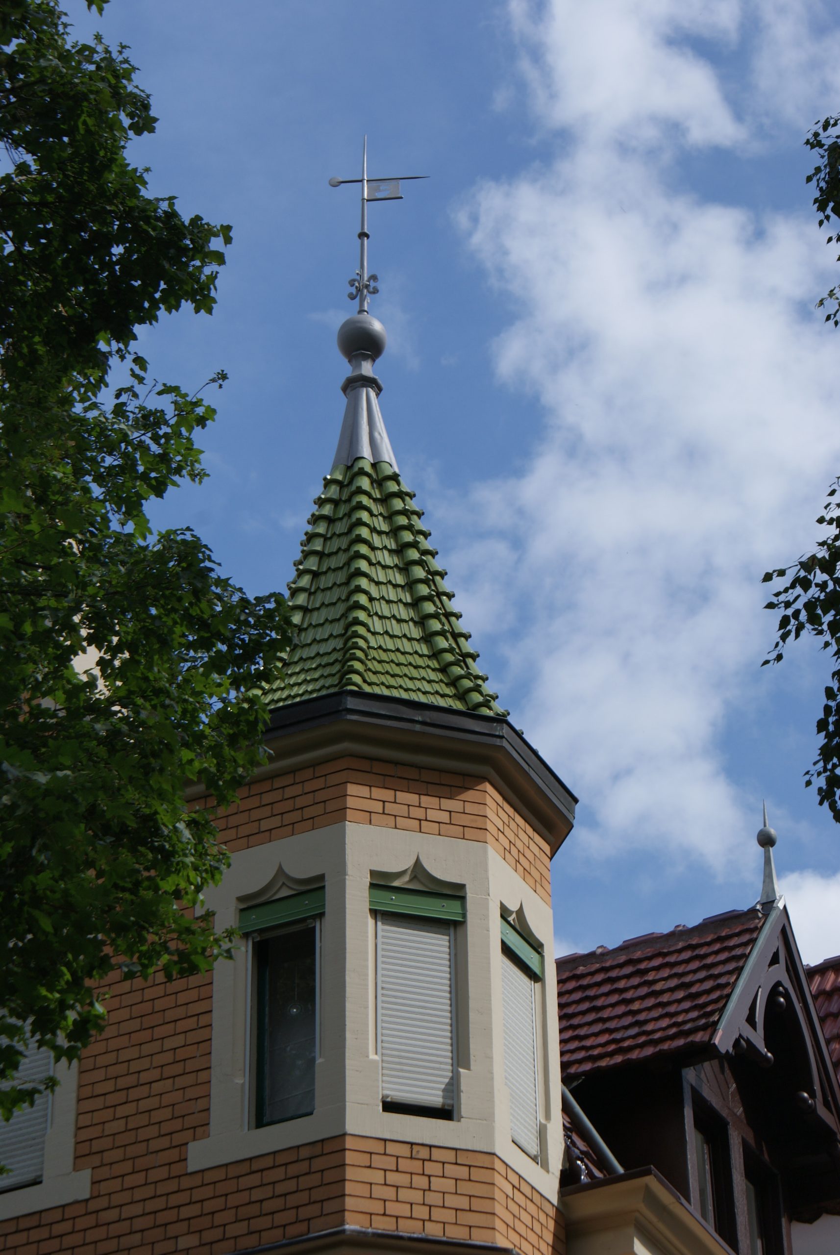 Historische Turmdachsanierung
