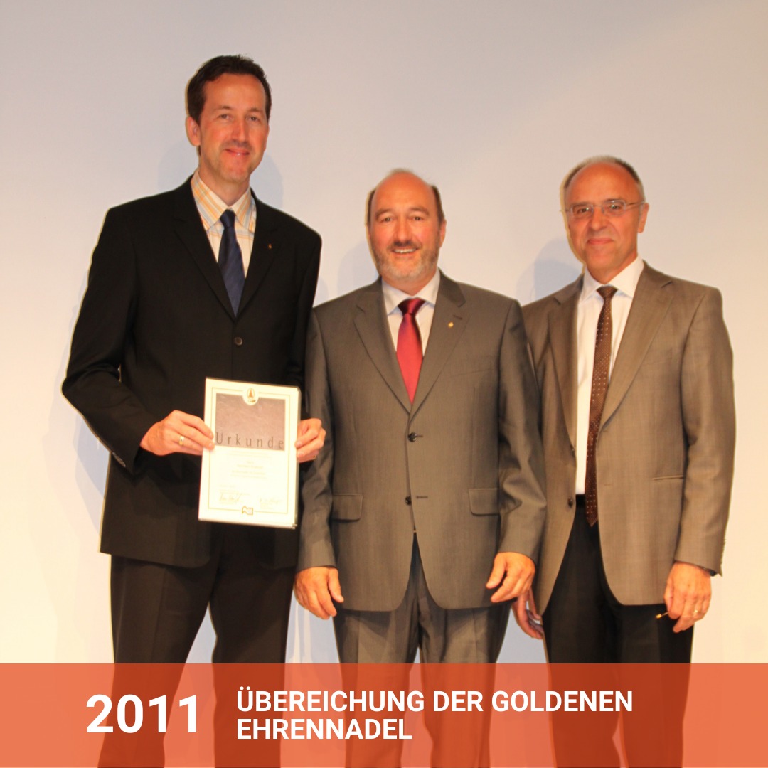 Goldene Ehrennadel 2011